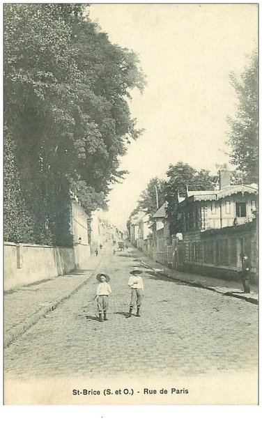 95 .n° 33012 . st brice .rue de paris