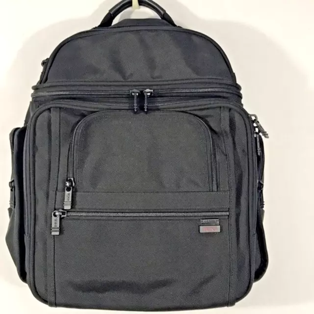 TUMI Vintage Sample (rare) Laptop Backpack Ballistic Nylon NWOT Black