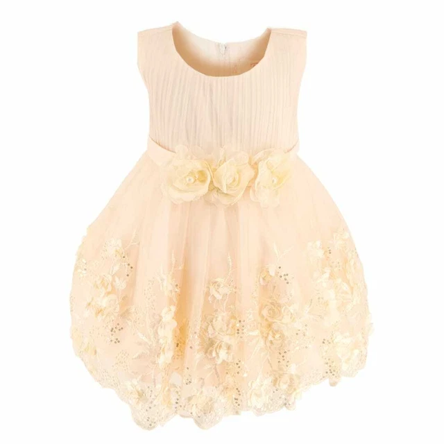 Abito da festa in tulle bambina erbaccia carino fiore bambina compleanno