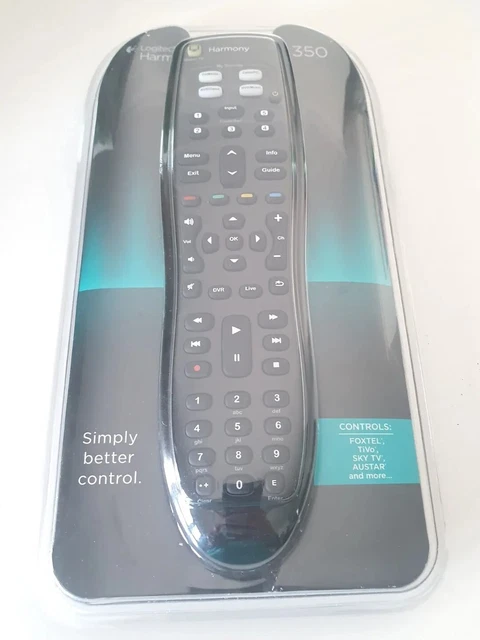 LOGITECH HARMONY 350 Universal Remote Control BRAND NEW