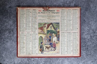 Calendrier Almanach des Poste et Télégraphes Basses-Pyrénées au choix
