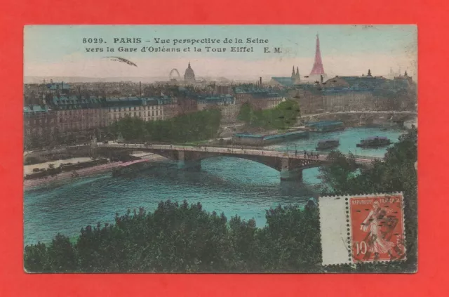 PARIS - Perspective from the Seine to the Gare d'Orléans (J7705)