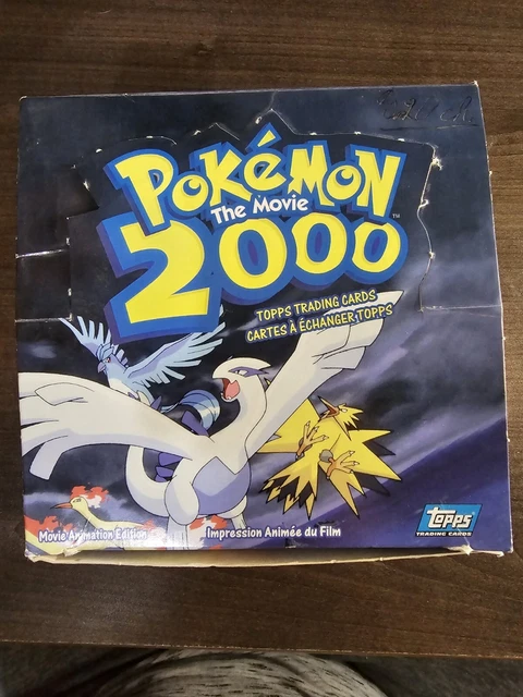 Topps Pokemon Movie 2000 Box FOR SALE! - PicClick