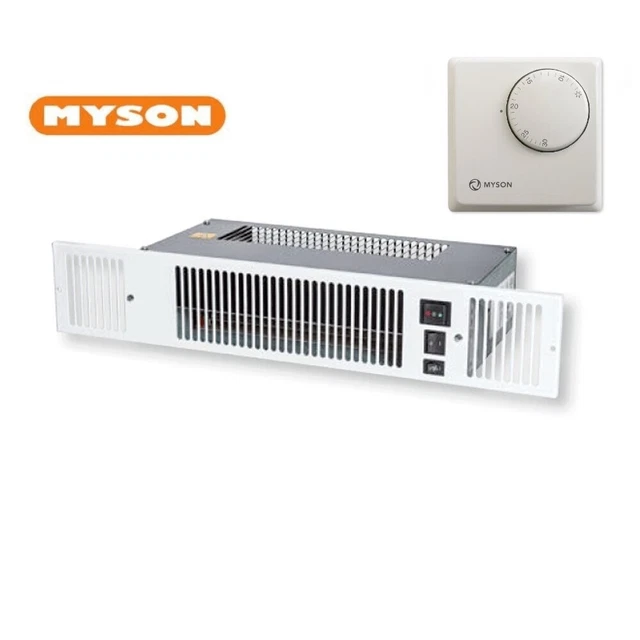 MYSON KICKSPACE KS500E ELECTRIC Kitchen Plinth Heater + PLFT Thermostat