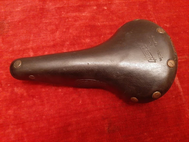 Selle Ideale 90 Spéciale Compétition Rail En Aluminium Rodée Main