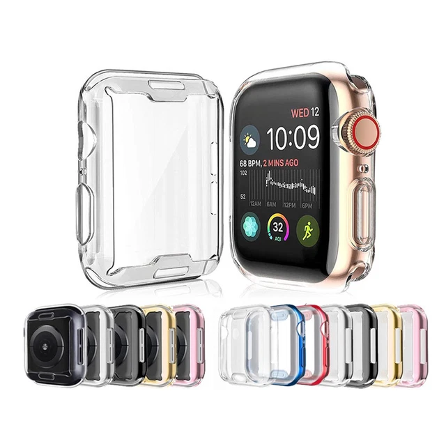 Silikon Hülle für Apple Watch Series 8 7 6 5 4-1 SE 38-45 mm Schutzhülle | 360°