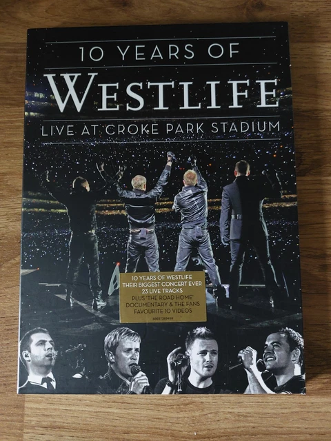 WESTLIFE: 10 YEARS of Westlife - Live at Croke Park Stadium DVD