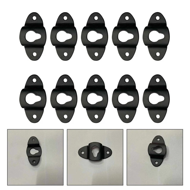 10 PCS SURROUND Sound Box Audio Hook Wall Mount Bracket Speaker Hooks £ ...