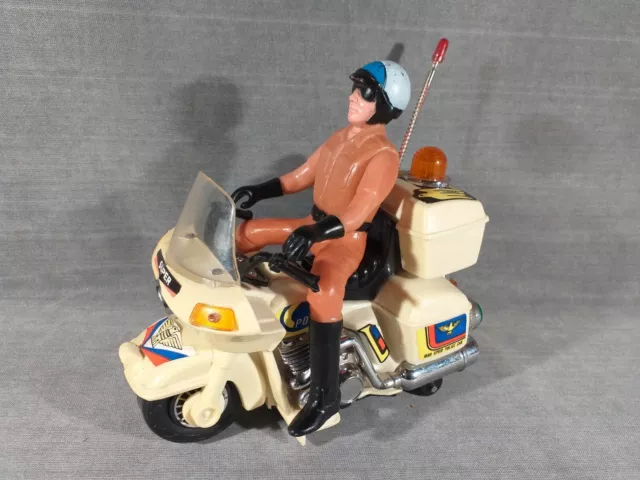 Moto Police Brabo Toy jouet vintage