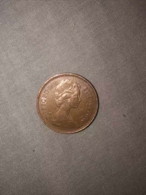 Very Rare 2p Coin - New Pence Coin 1980