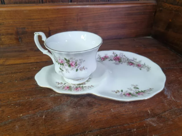 Vintage Royal Albert Lavender Rose Bone China 'Tennis Set'