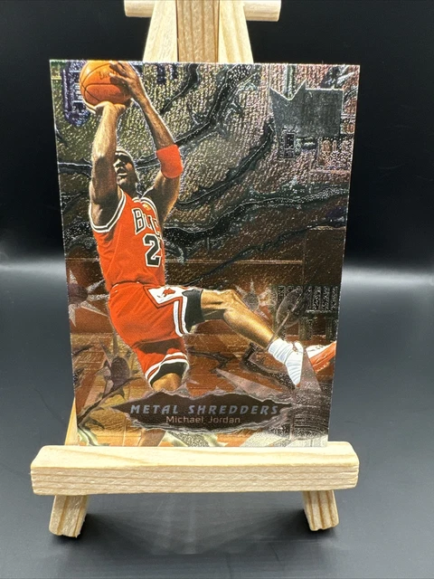 MICHAEL JORDAN 1996 1997 Fleer Metal 🔥 🔥 Metal Shredders Basketball