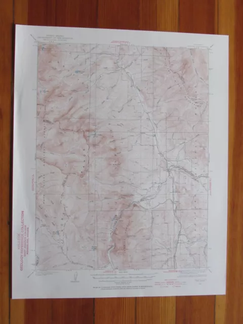 Dillon Colorado 1955 Original Vintage USGS Topo Map