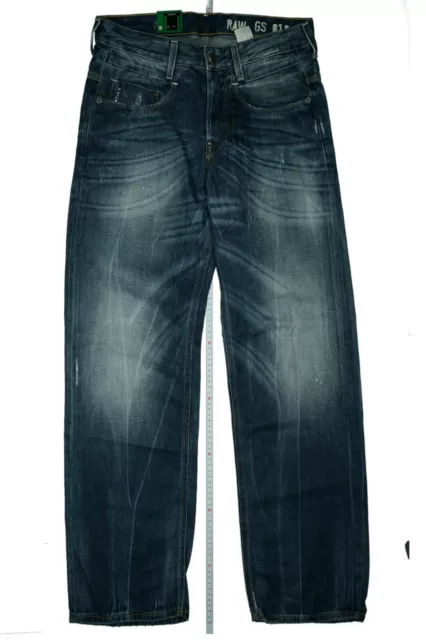 G-Star New Radar Low Loose Herren Jeans Hose Destroy 46 W29 L32 29/32 Blau NEU
