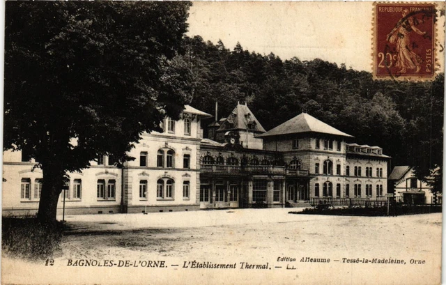 CPA BAGNOLES-de-l'ORNE - L'Établissement Thermal (355340)