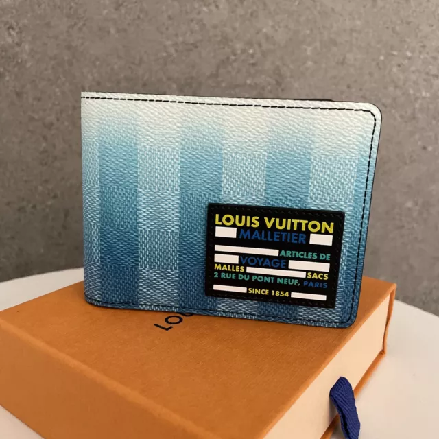 Louis Vuitton Brazza Wallet Limited Edition Gradient Damier