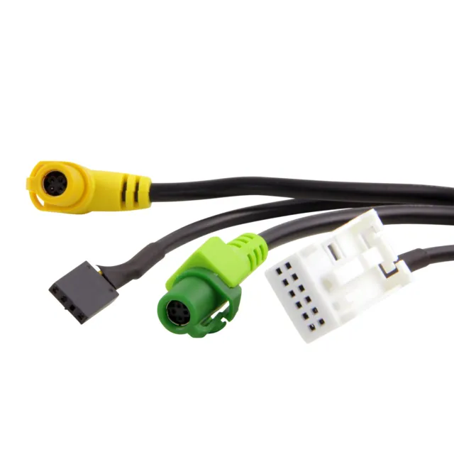 USB AUX connecteur intégré kit câble auto radio pour RCD 300 310 RNS 315 NAV231 268MF 2