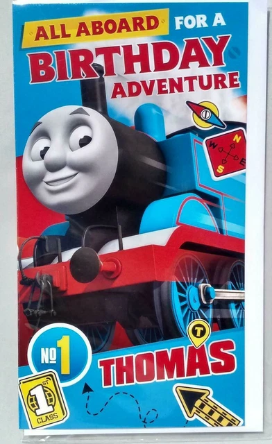 Thomas & Friends Geburtstagskarte Für Brüder – Mit Aktivität & Umschlag (19,5x13,5 Cm)