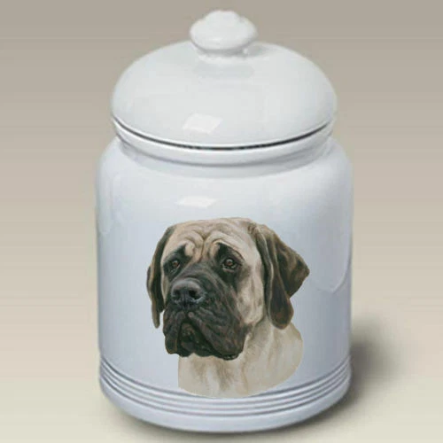 Mastiff Ceramic Treat Jar LP 45113