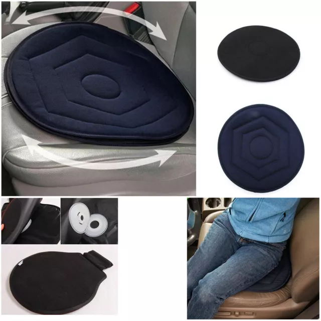 Non-slip Car Seat Revolving Rotating Cushion Memory Swivel Foam Mobility Aid