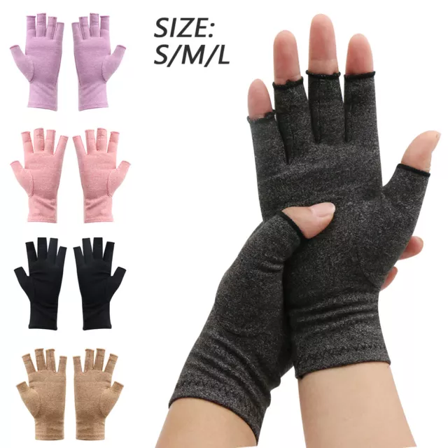 Arthrite Compression Joint Doigt Soulagement De La Douleur Gants Main R