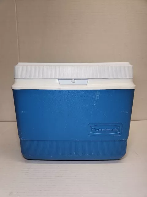 Rubbermaid Cooler Vintage Red Lunch Box Ice Chest 5 Qt Model 2905 USA