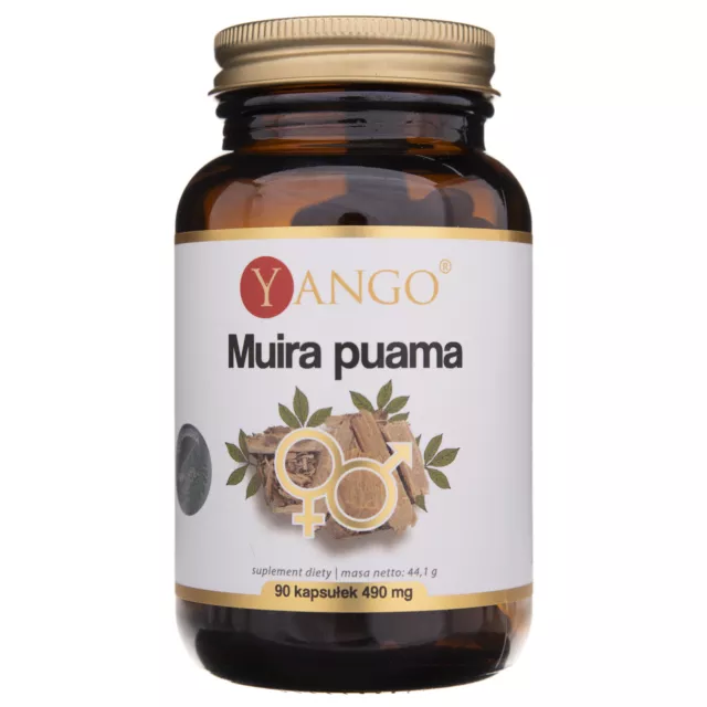 Yango Muira Puama 490 mg, 90 capsule