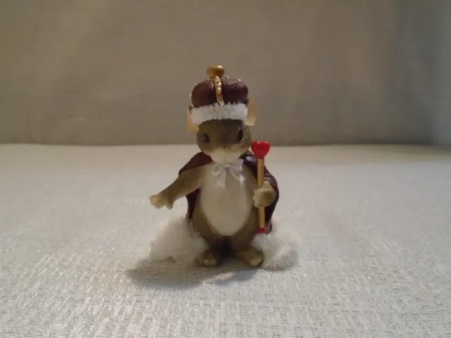 Charming Tails King of My Heart Valentine Day Mouse Figurine 84/113