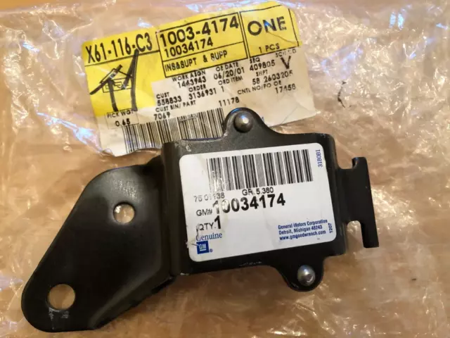 NOS 85-90 Firebird Trans Am Rear Axle Torque Arm Outer Bracket Rubber Insulator