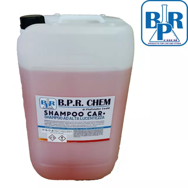 Detergente Auto Shampoo  Neutro Lavaggio Auto Professionale 25Kg