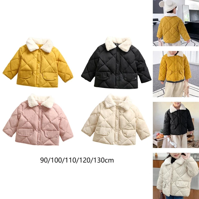 Elegante cappotto invernale per bambini Abiti Abbigliamento Giacca calda e