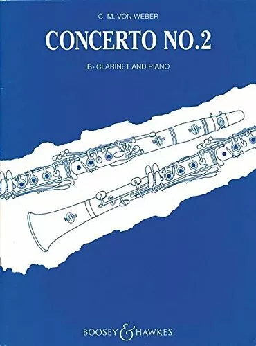 Clarinet Conc 2 Ef Cl/Pf (Weber) by WEBER, CMVON B000ZGCKIO FREE Shipping
