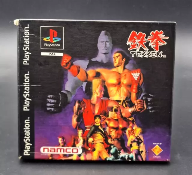 Tekken Cartonné - Sony Playstation 1 PS1 - Complet - PAL - Bon Etat