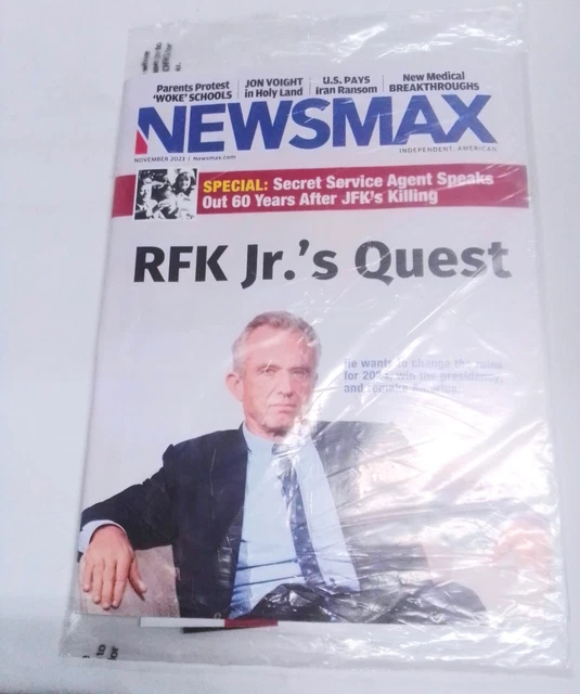 NEWSMAX MAGAZINE NOV 2023 £13.08 PicClick UK