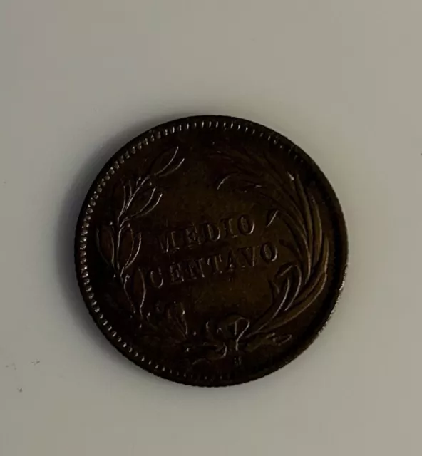 Ecuador Medio Centavo 1890  Nice Coin! must see it