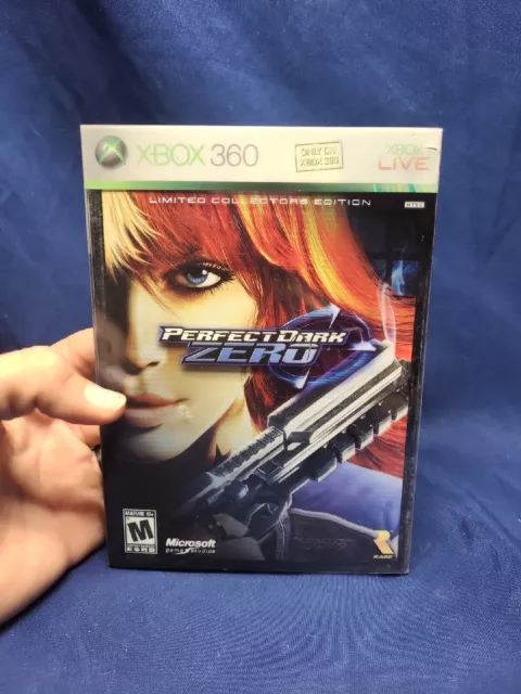 Perfect Dark Zero Collector's Edition Steelbook - Xbox 360 Complete + Slip Cover