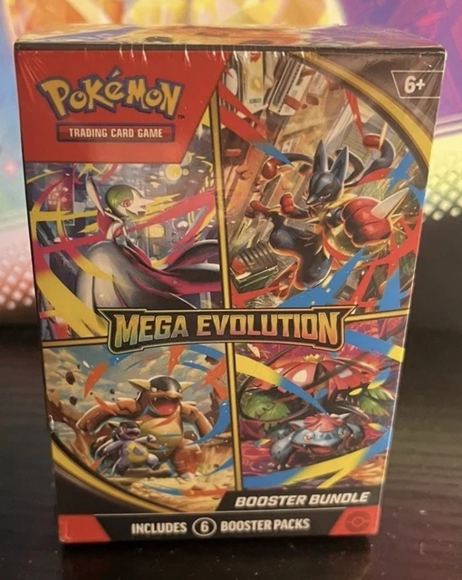 POKÉMON TCG MEGA Evolution Booster Bundle (6 packs) - New/Sealed $65.27 ...