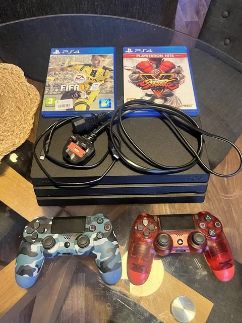 SONY PLAYSTATION 4 Pro Jet Black Console 1TB Bundle- See