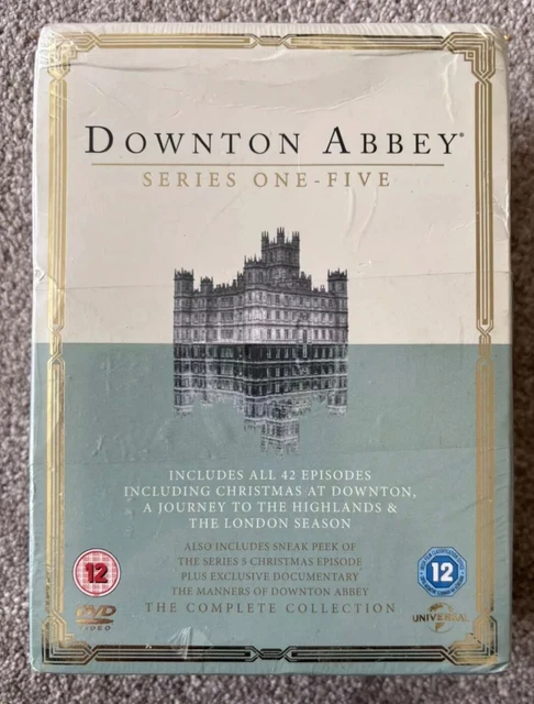 DOWNTON ABBEY SERIES 1-5 R2 DVD Box Set Brand New &amp; Sealed Free Fast Delivery EUR 14,37 ...