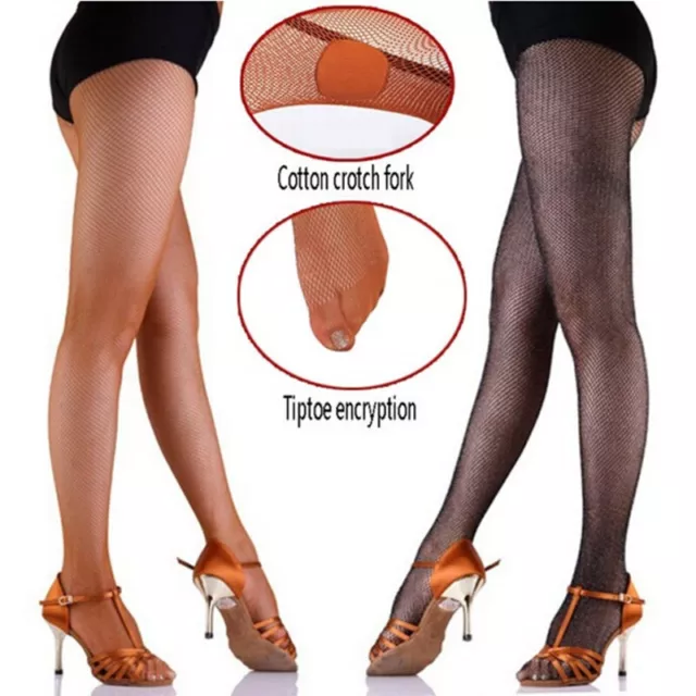 Fishnet Tights Latin Dance Fork Dance Super Wear-resistant Fishnet Stockings.zh