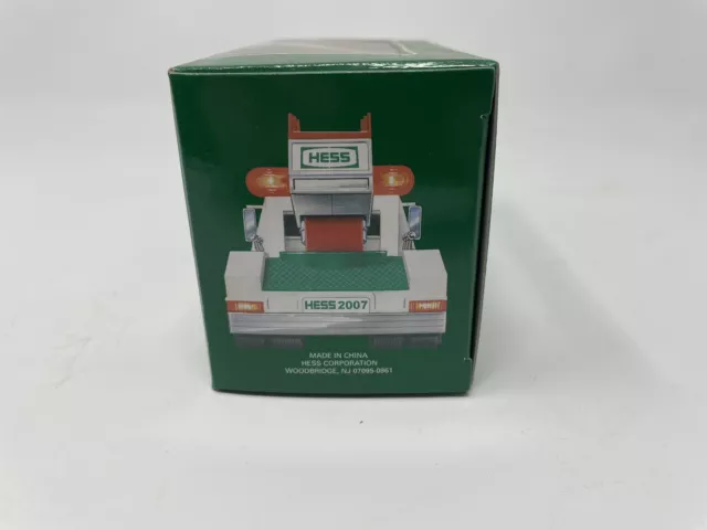 Hess Miniature Rescue Truck 2007 Collectible New In Box 2