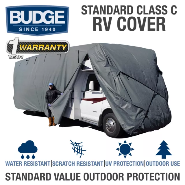 RV Cover Class C Travel Trailer Camper Motorhome Outdoor | Multiple Sizes