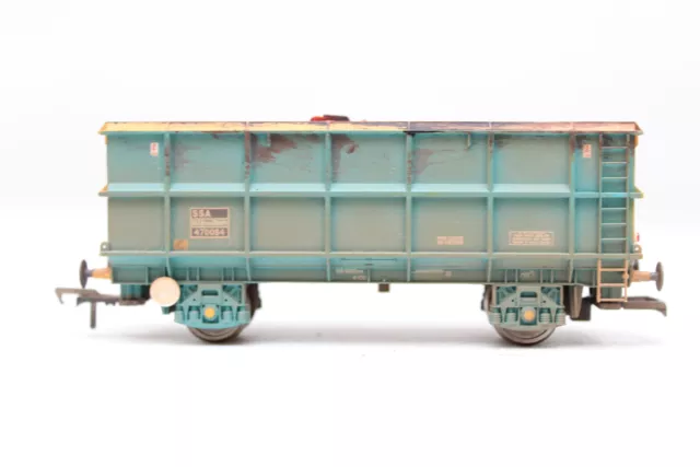 Bachmann SSA Scrap Wagon Weathered with Lantern Light B19