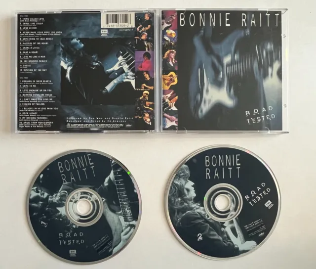 Bonnie Raitt – Road Tested (7243 8 33705 2 8) 2 Disc Canadian Released CD