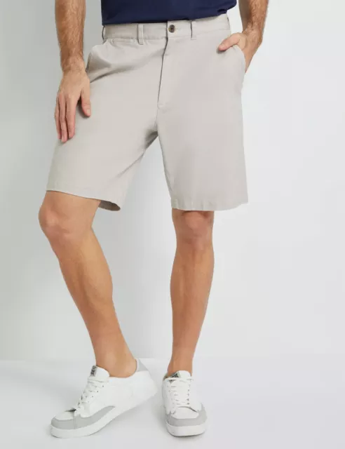 RIVERS - Mens Beige Shorts - All Season - Cotton Clothing - Knee Length - Chino