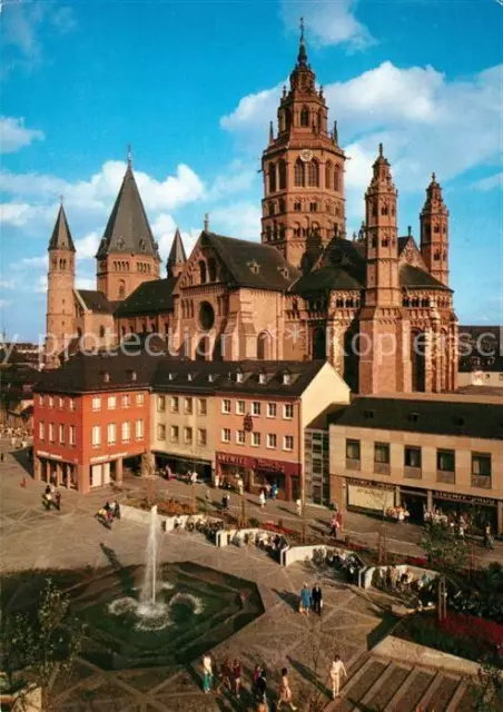 72987974 Mainz Rhein 1000jaehrige Dom Westchor Mainz Rhein