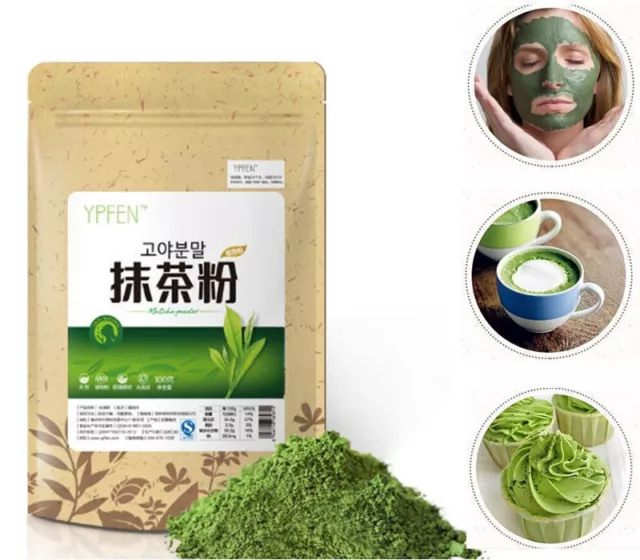 Natural Grüner Tee Powder Bio Matcha Tee Premium Tee Rein Ohne Zusätze 100g