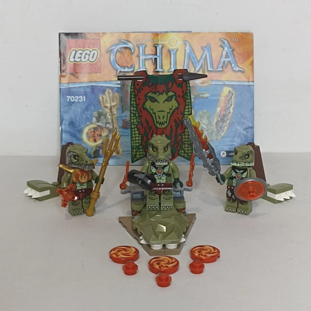 LEGO 70231 Legends Of Chima_ Crocodile Tribe Pack_ Complete