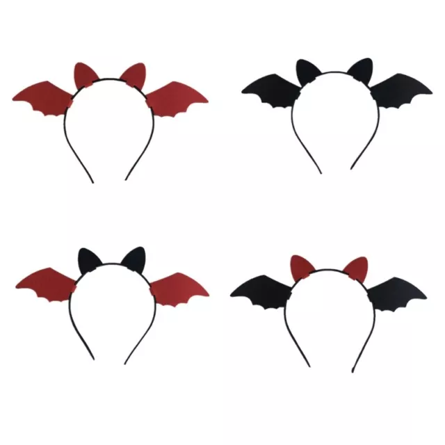 Cute Bat Devil Wing Headband Bat Hair Hoop Halloween Cosplay Hair Accessories