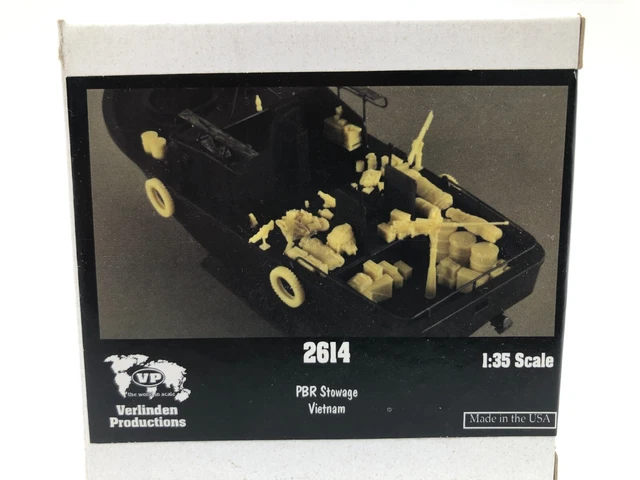 Kit Maquette Résine Verlinden 1:35 - Équipement Vietnam (Réf. V2625)